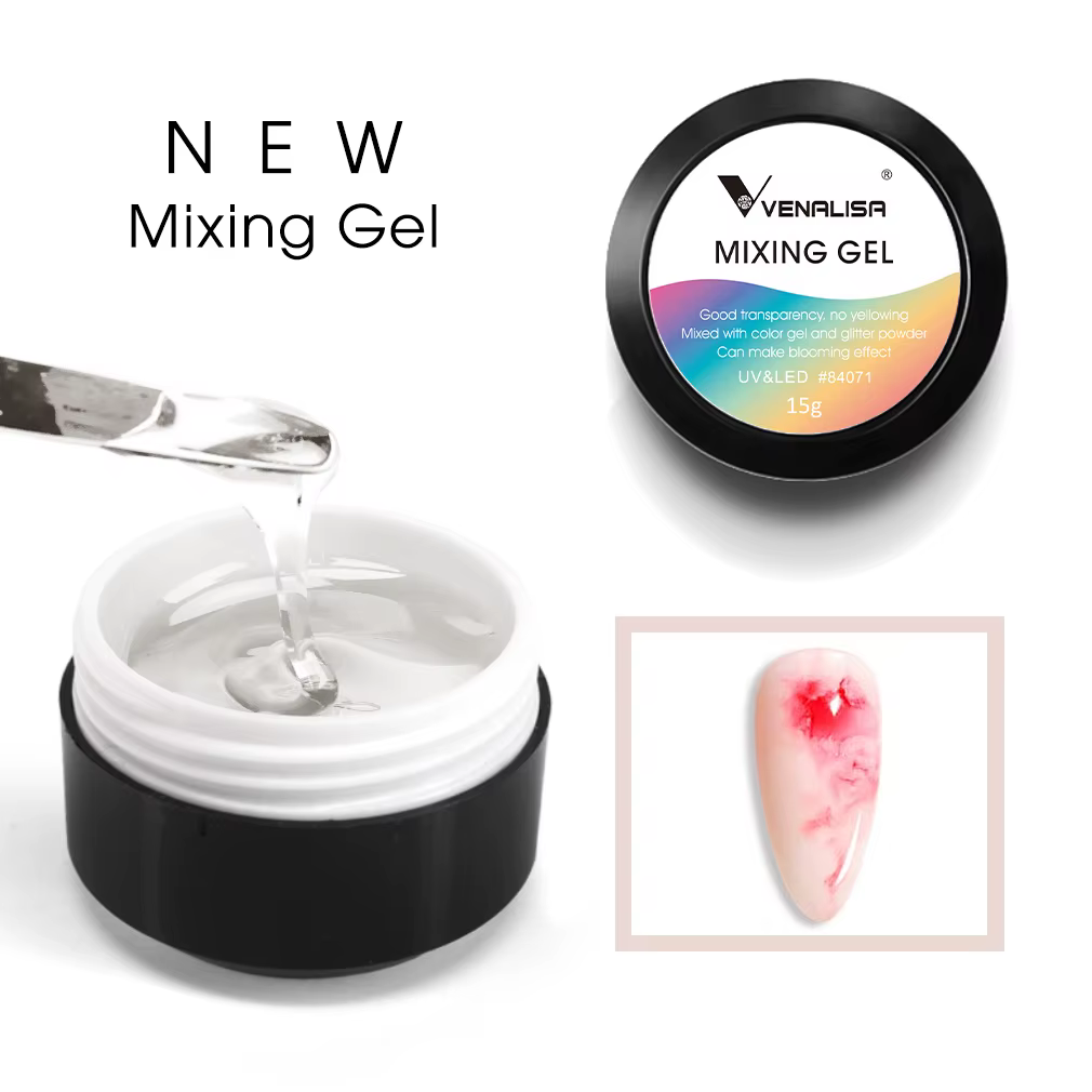VENALISA – Extension de gelée d'opale pour ongles, Gel français à tremper, UV LED, Camouflage, paill