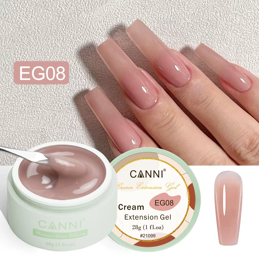 CANSettlement-Verhéritage à ongles UV blanc laiteux, gel d'extension, gel de construction, gel à tre