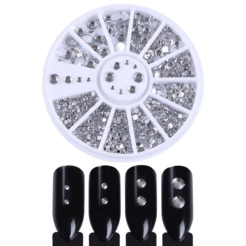 nail art strass ongle decoration Pièces de décoration pour ongles strass, cristal bijoux perles acce