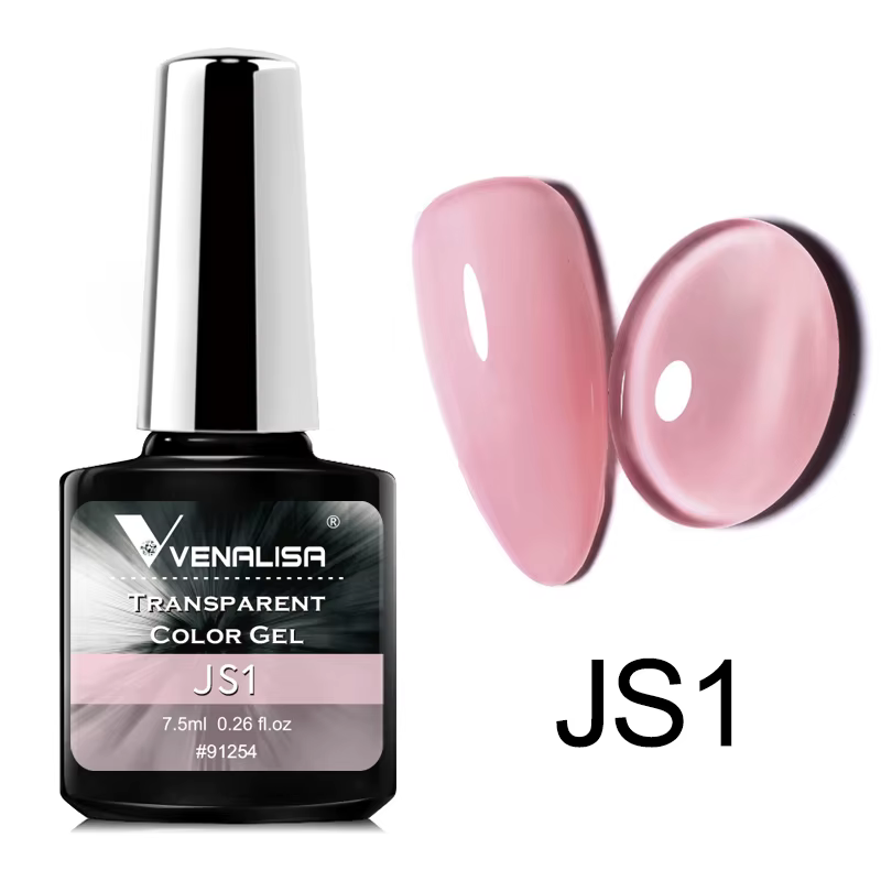 Venalisa vernis Gel de couleur transparente vernis hybride ongles pour manucure Nail Art 7.5ML glace