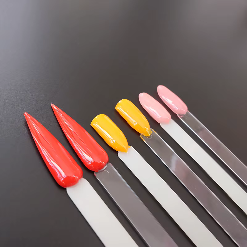 60/30 pièces faux ongles conseils Nail Art affichage acrylique ventilateur échantillon Gel vernis à