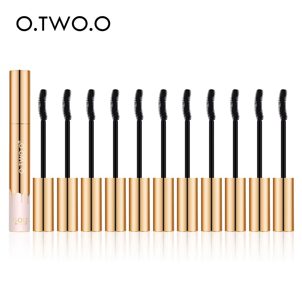 O.TWO.O 12 pièces/ensemble Mascara 3D allongement des cils noirs Extension des cils cils cils brosse