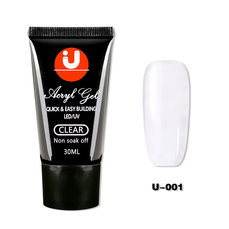 Dernière Gel acrylique 30g Poly Gel pour ongles Gel Semi-permanent pour Extension polygels Gel acryl