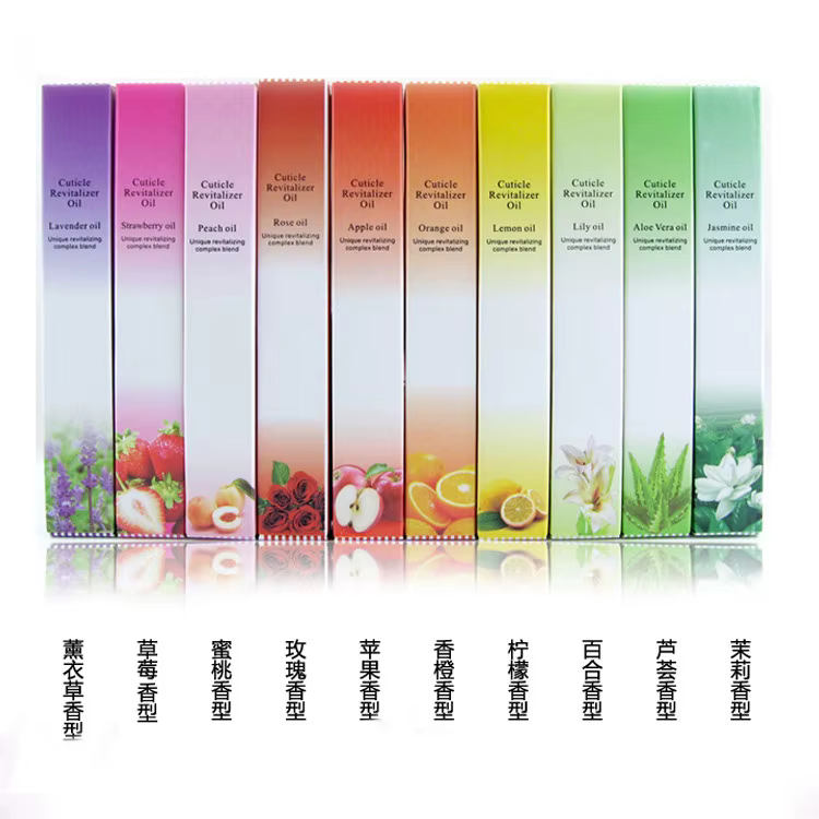 15 (g/ml) huile nutritionnelle pour soins des ongles, huile pour cuticules parfum Floral doigts-bord