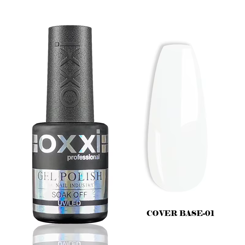 OXXI 10ml Base Naturelle pour Vernis Gel Semi-Permanent Nude Caoutchouc Gellac Ongles Art Couleur Ge