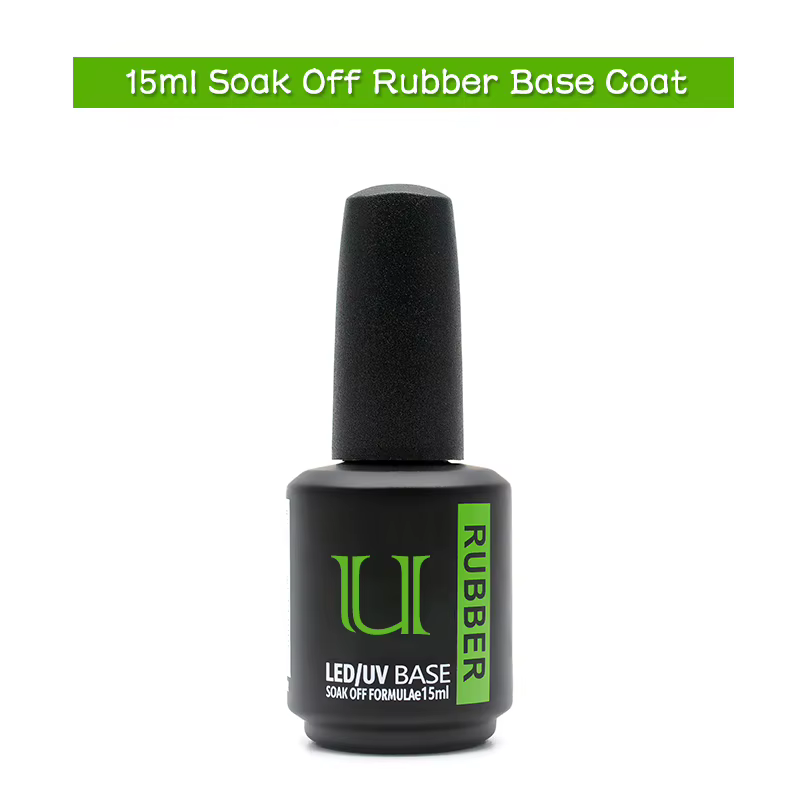 Dernier vernis Gel à Base de caoutchouc épais et fort 15ml tremper le vernis à ongles hybride UV ver