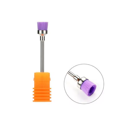 Coupe-ongles électrique 5 couleurs, brosse à poussière, dissolvant de vernis, outils de nettoyage, a