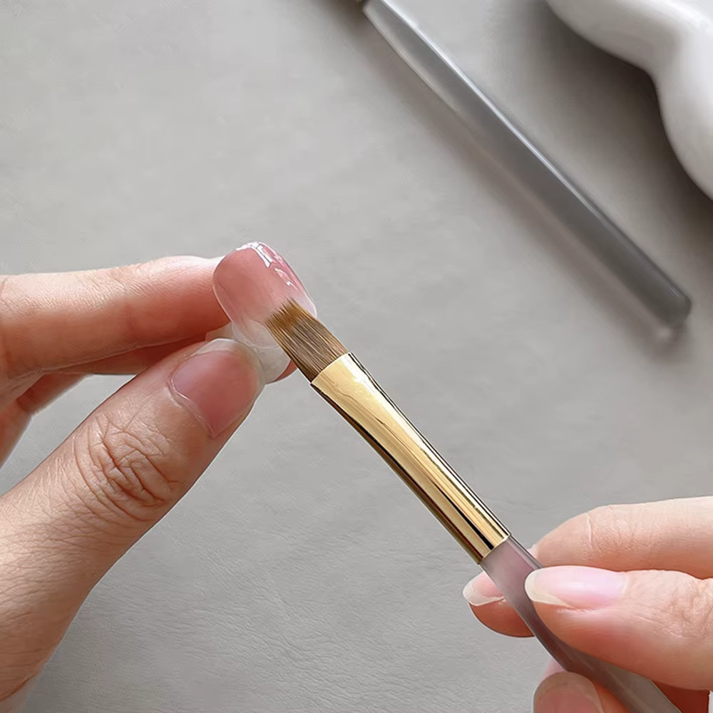 Professionnel Nail Art Ombre mélange brosse couleur progressive floraison manucure Gel vernis brosse