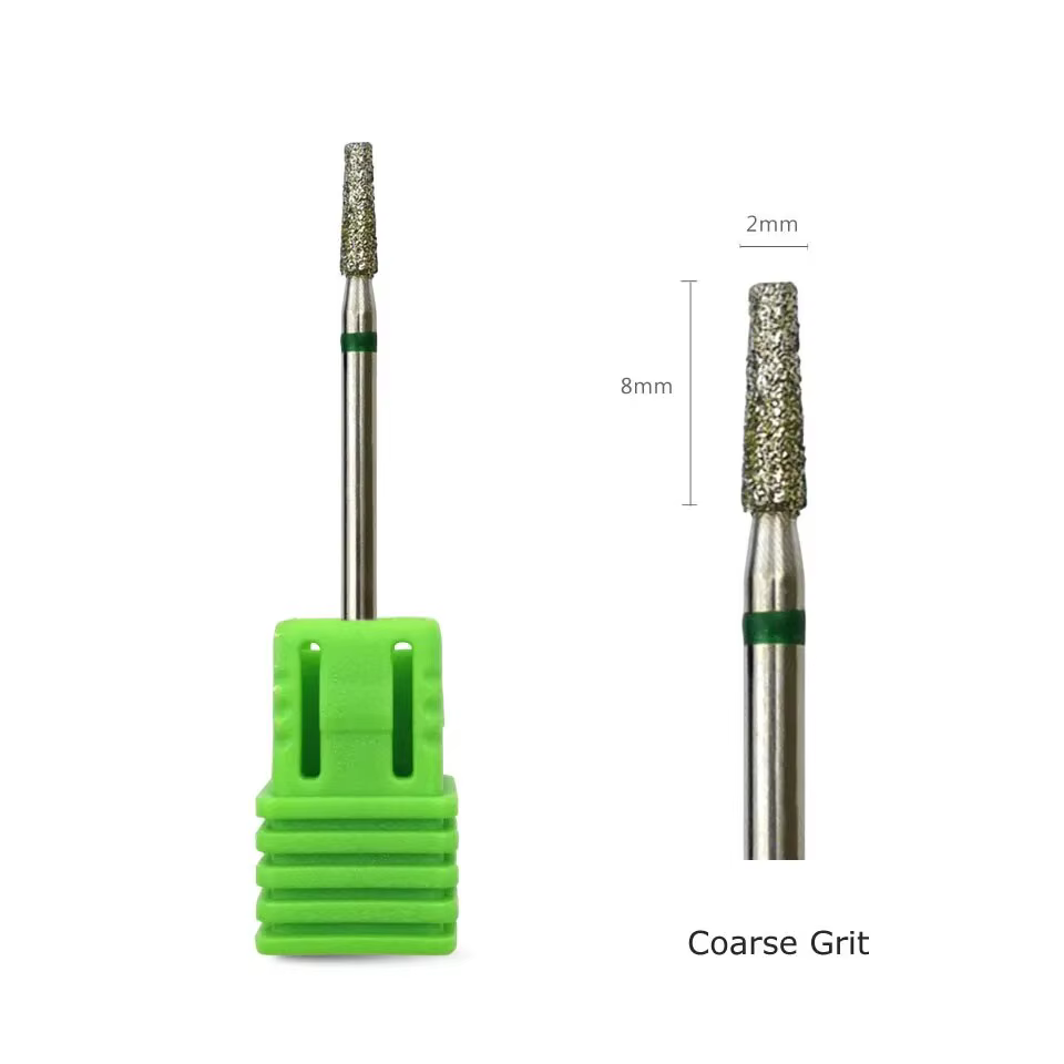 HYTOOS colonne diamant bavure ongles forets rotatif russe cuticule foret électrique manucure perceus