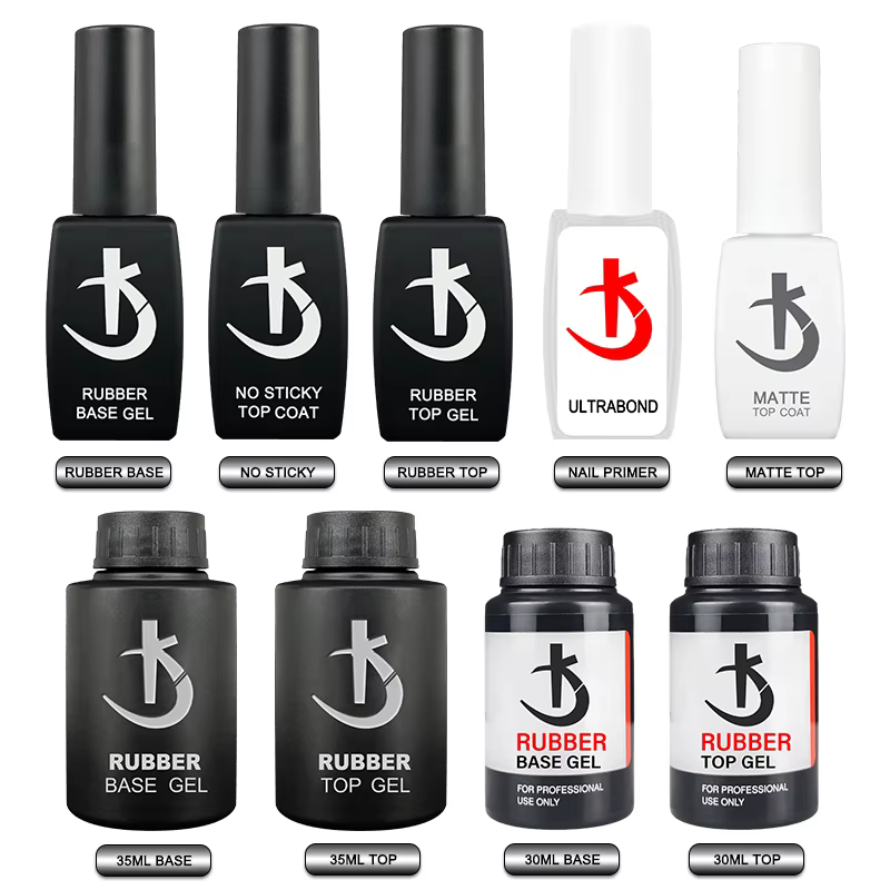 KODI JYJ Base et couche de finition pour vernis Gel vernis primaire sans acide hybride Semi Permanen