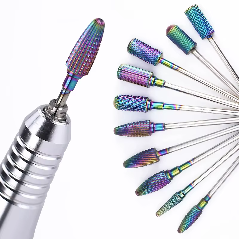 Mèches à ongles en carbure de tungstène, fraise pour enlever le vernis à ongles, Machine de manucure