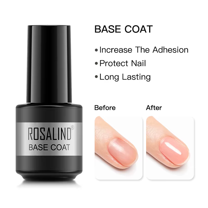 ROSALIND vernis à ongles Gel vernis hybride série verte Semi Permanent UV/lampe Base couche de finit