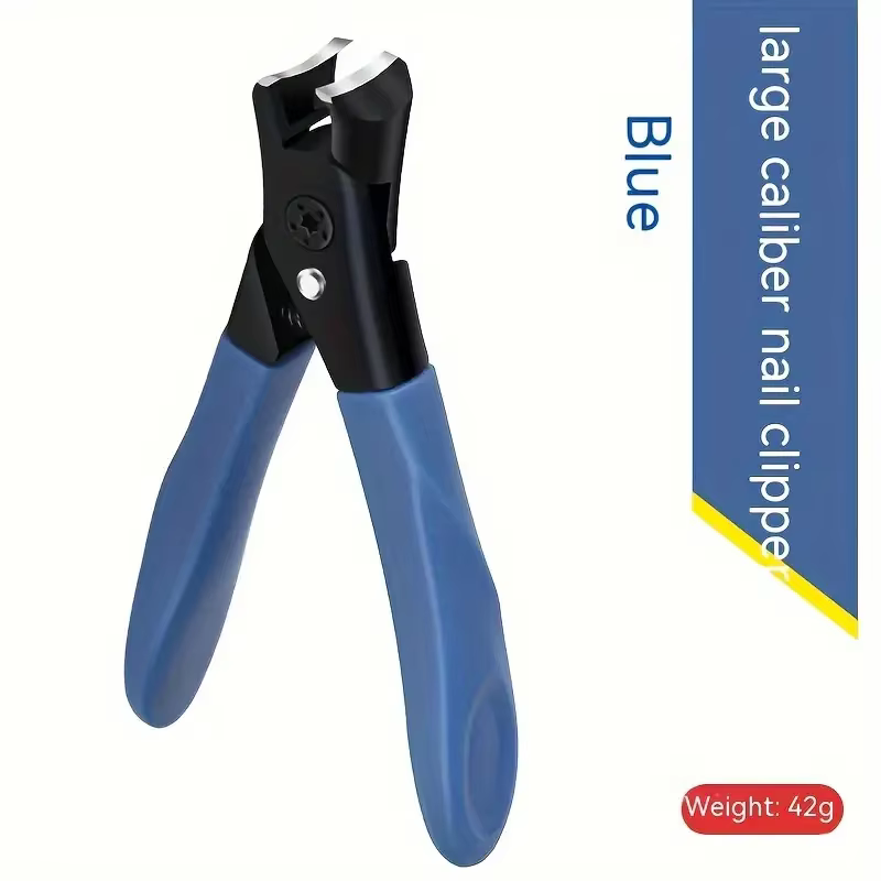 Ensemble de ciseaux professionnels pour ongles des pieds - Ouverture extra large, facile à recortar,