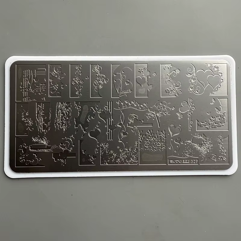 XMQ NACanon ART-Plaques d'estampage, coeur, pampille, tenstein, GE, templ rapidement