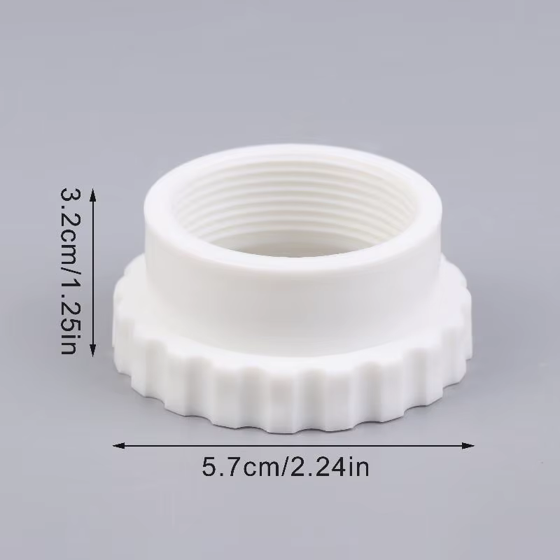 Connexions en plastique pour piscine hors sol, 1 pièce, connecteur de Tube de fontaine, adaptateur d