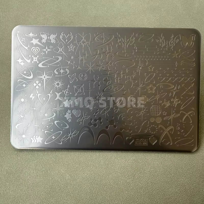 XMQ NAIL ART STAMPING PLATES IMAGEPLATES DE STYLE GOTHIQUE TEMPLATE COOL