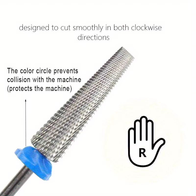 Forets à ongles Super longs en carbure de 24mm, accessoires de perceuses électriques, outil de manuc