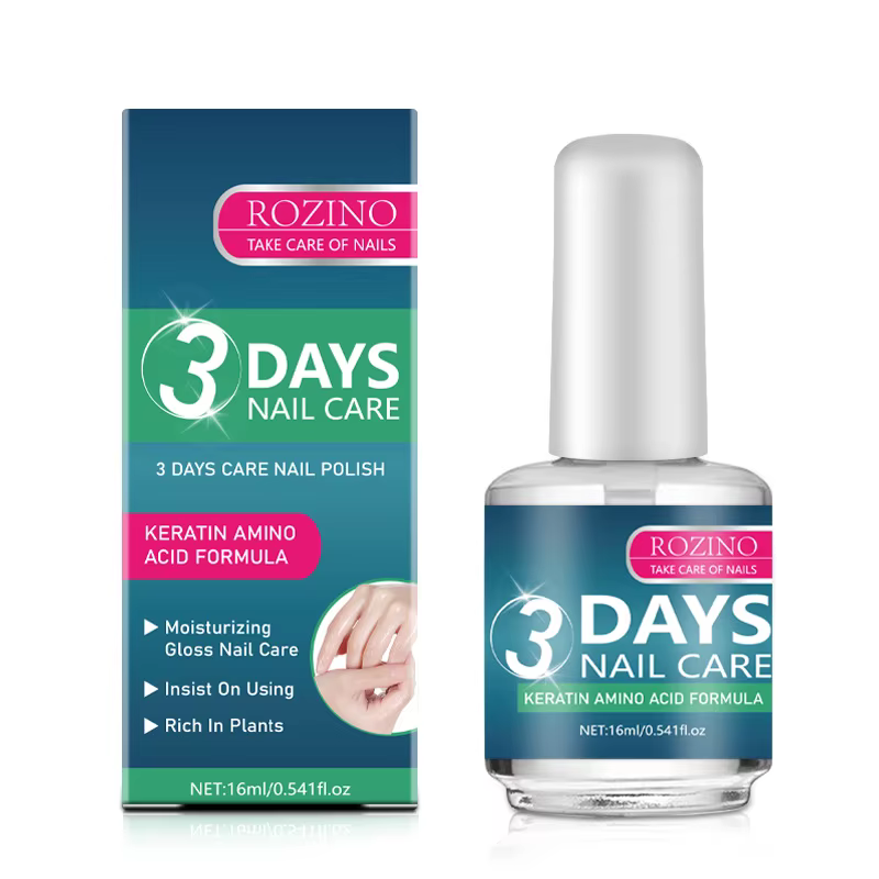 Nouveau Base Coat Nutritionnel Transparent pour Ongles, Vernis à Ongles Séchage Rapide, Scellant Bri