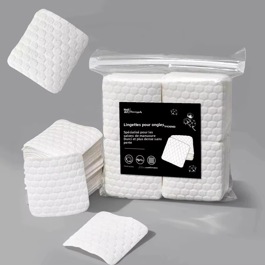 200 lingettes non pelucheuses pour ongles, tampons nettoyants durables pour manucure, outil pour enl