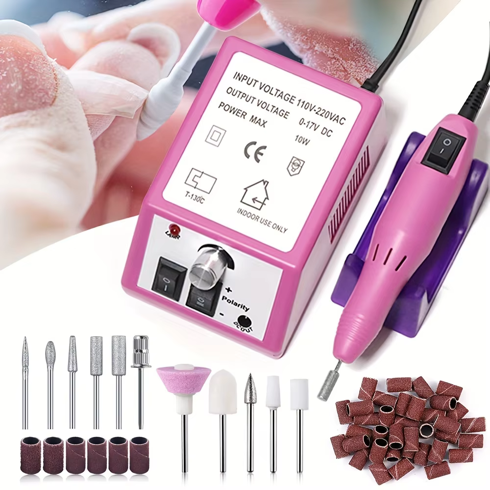 LINMANDA 20000 tr/min manucure perceuse ensemble électrique perceuse à ongles Gel dissolvant Portabl