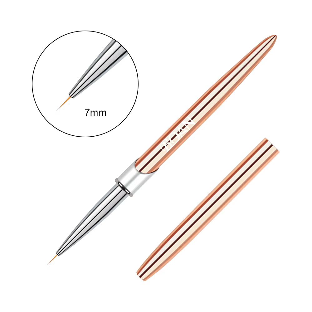 BQAN-Brosse à Ongles en Gel, Peinture, Dessin à Rayures Françaises, Outils de Manucure
