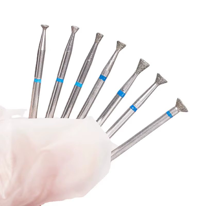 Foret à ongles en diamant, fraise pour le nettoyage des cuticules, Gel, débordement, outil de manucu