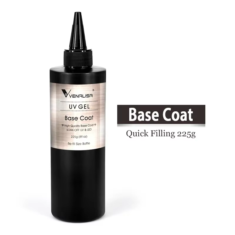 Venalisa longue tenue couche de finition trempée renforcer Gel recharge paquet tremper UVLED vernis 