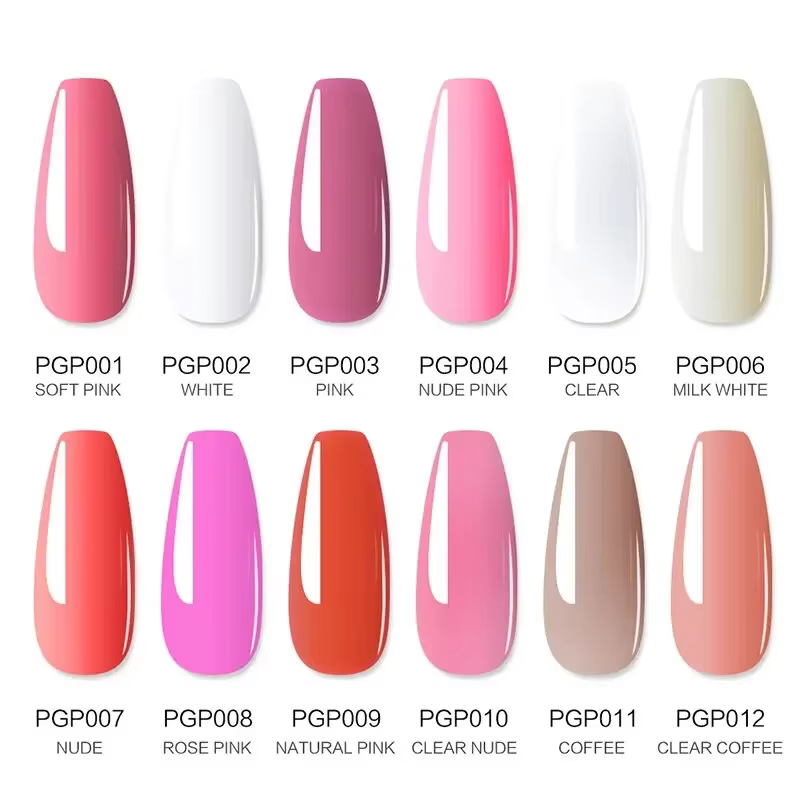 Gel pour ongles en Poly Extension, 15ml, Design de manucure acrylique, 24 couleurs, vernis UV, const