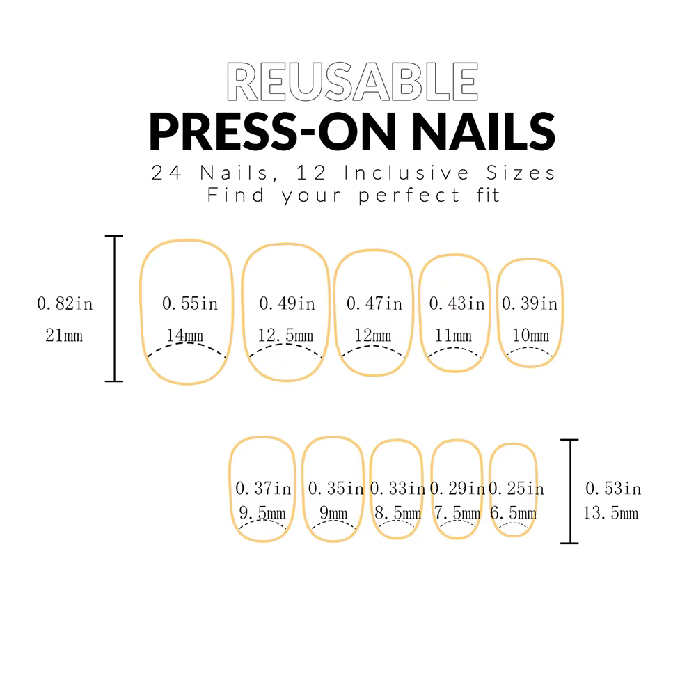 24 pièces presse sur ongles court amande rose couleur bonbon blanc Gradation Nail Art paillettes fau