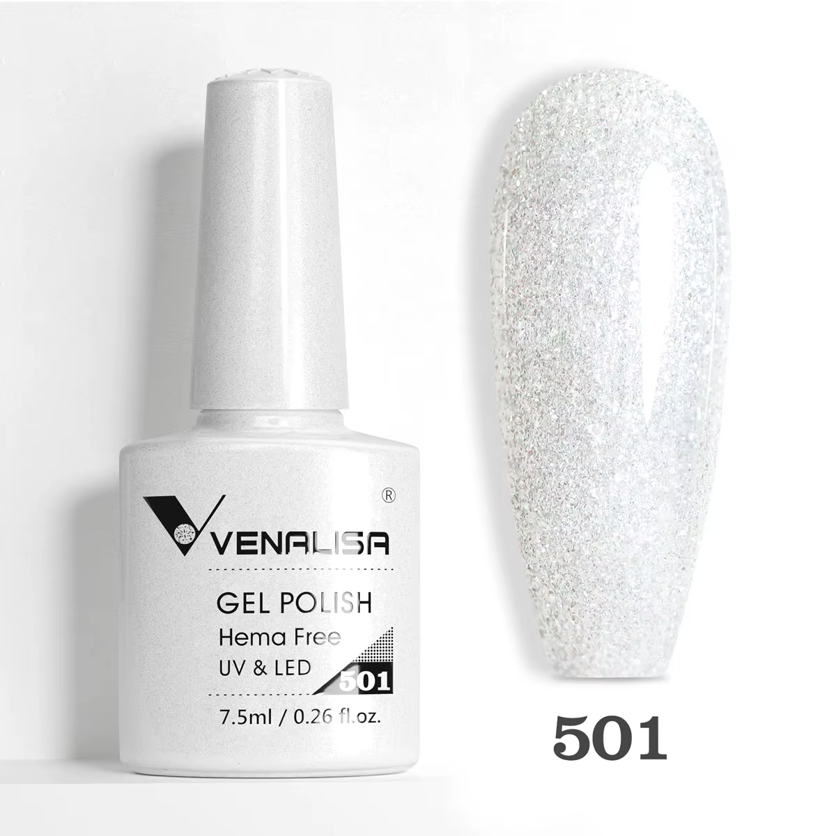 Venalisa 7.5ml HEMA FREE Jelly vernis à ongles rose nu, vernis Gel UV LED à tremper, laque de manucu