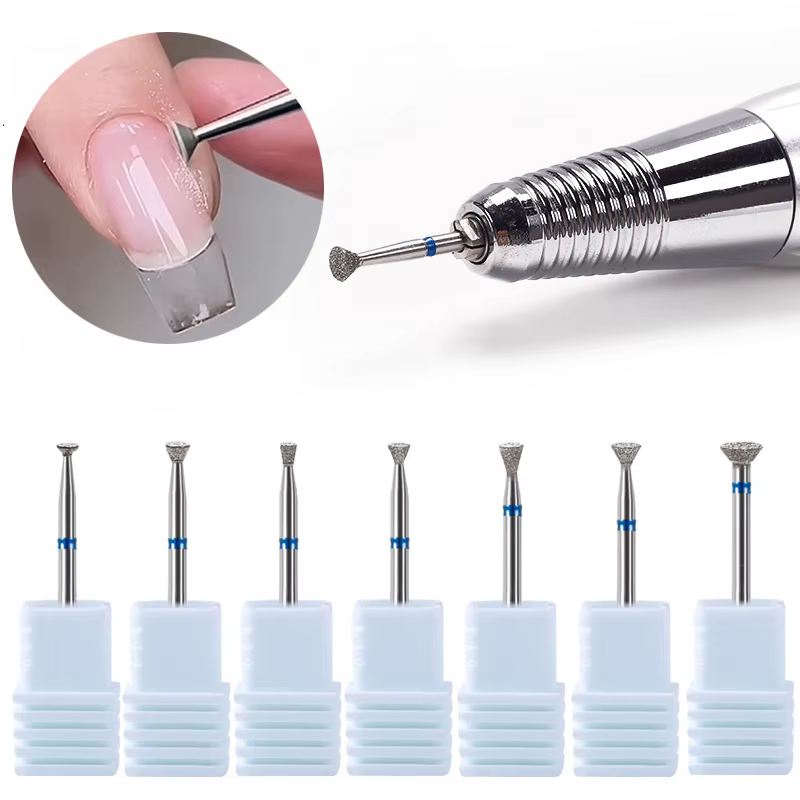 Foret à ongles pour nettoyer les cuticules, outil pour enlever la colle de débordement, traitement d