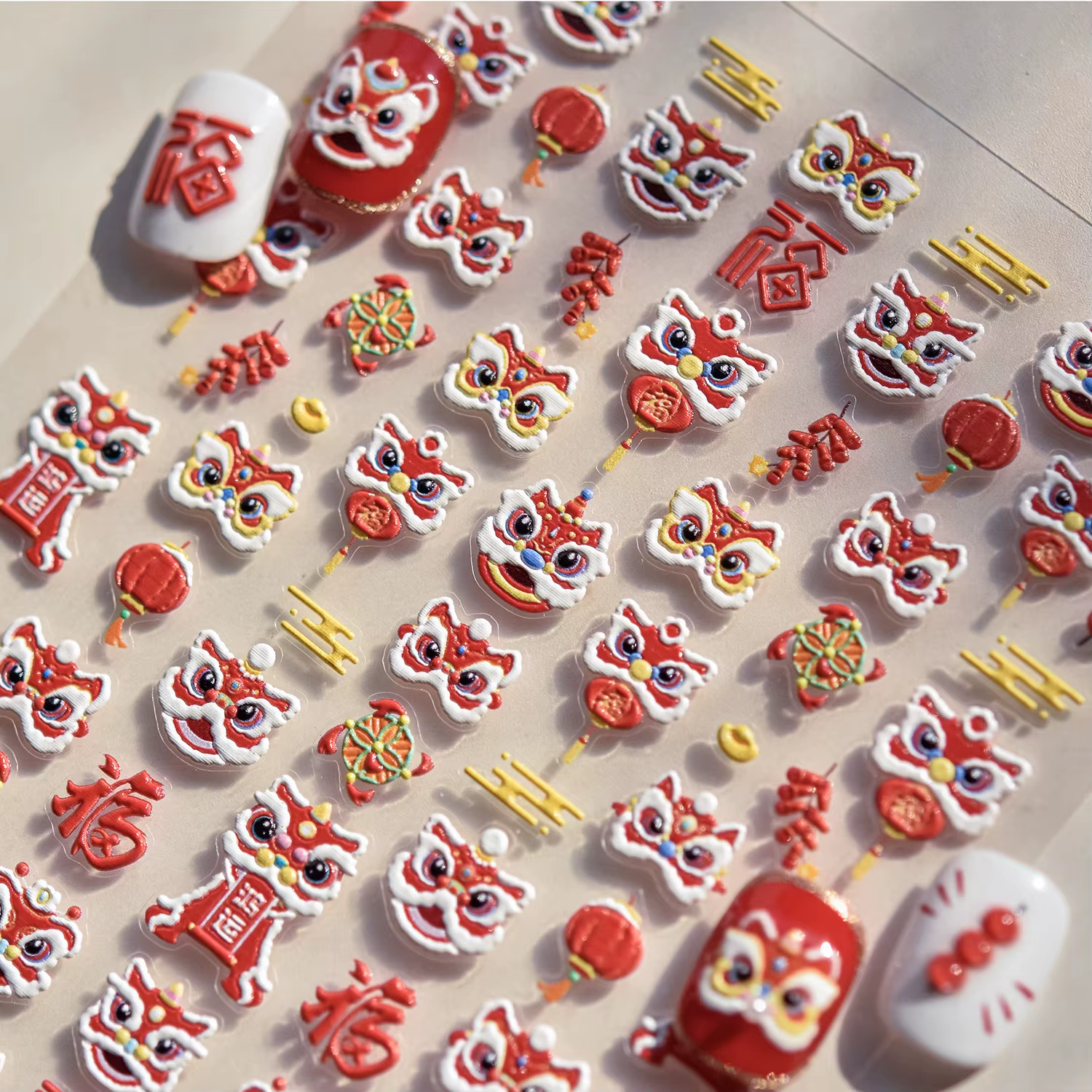 Autocollants 5D pour ongles, 1 pièce, stickers décoratifs pour Nail Art, DIY, DIY, DIY, thème du Nou