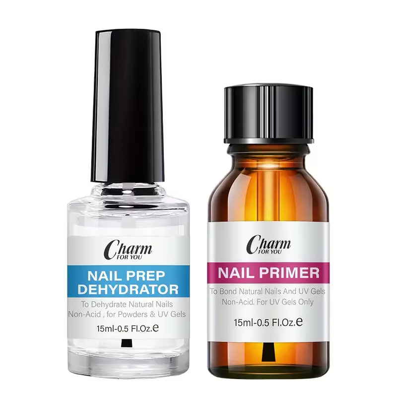 Préparation naturelle des ongles, déshydrate et apprêt sans acide, déshydrateur pour vernis à ongles