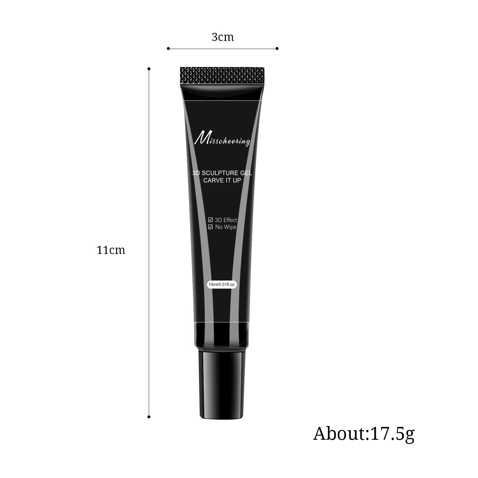 Gel de modélisation 3D pour Nail Art, adapté au Design des ongles, à faire soi-même, pour peinture, 
