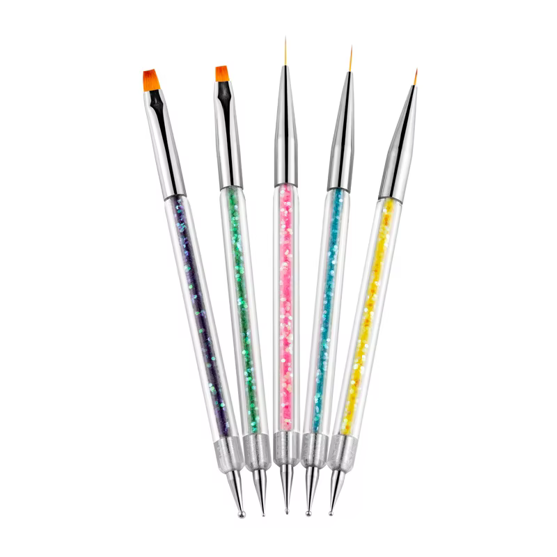 Stylo à points pour nail art, fournitures de dessin acrylique, pinceau, applicateur de strass, outil