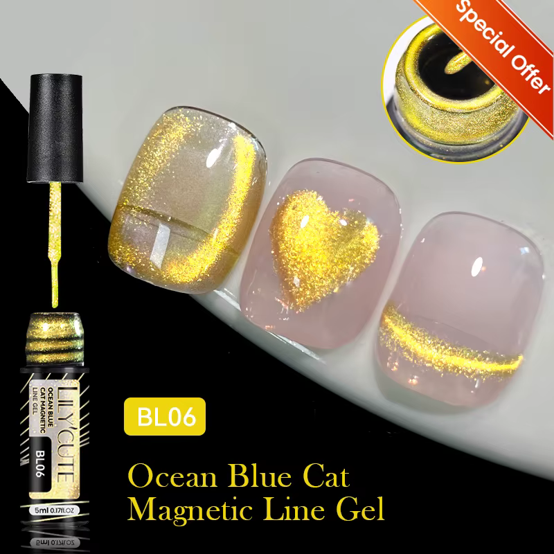 LILYCUTE 7ml paillettes Gel vernis à ongles brillant minéral paillettes tremper UV LED Gel à ongles