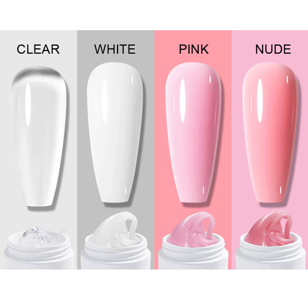 Vernis à ongles Gel transparent antiadhésif pour extensions de mains, 5/15ml, façonnage/sculpture/sc