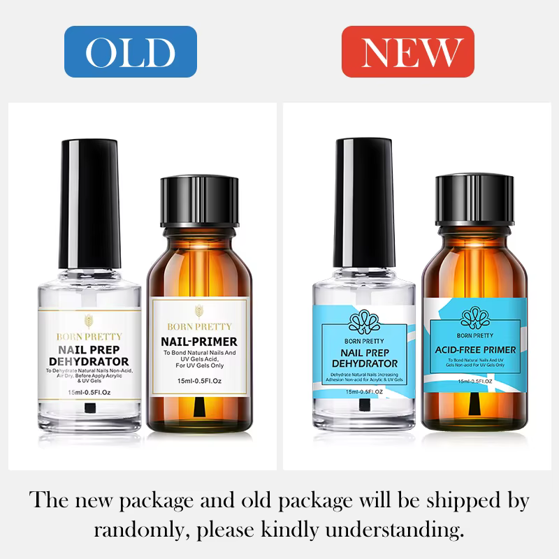 BORN PRETTY 15ml déshydrateur de préparation d'apprêt des ongles Gel vernis à ongles pas besoin de U