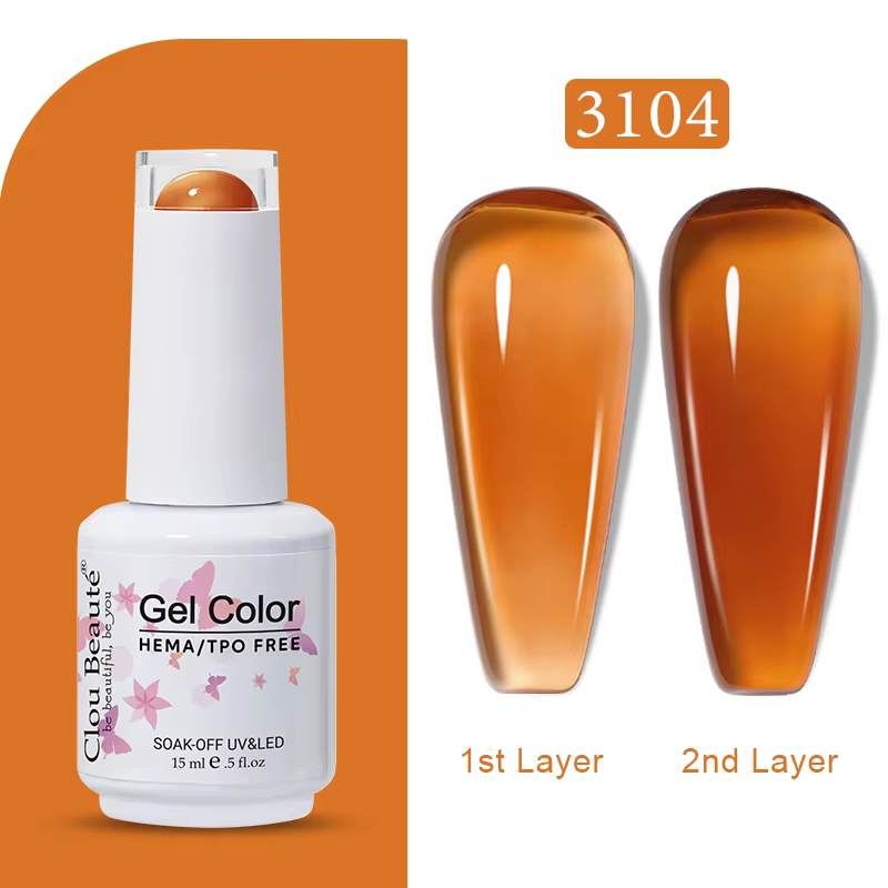 Clou Beaute gelée couleur UV Gel manucure été rose nu Gel ongles arc-en-ciel fournitures pour les pr