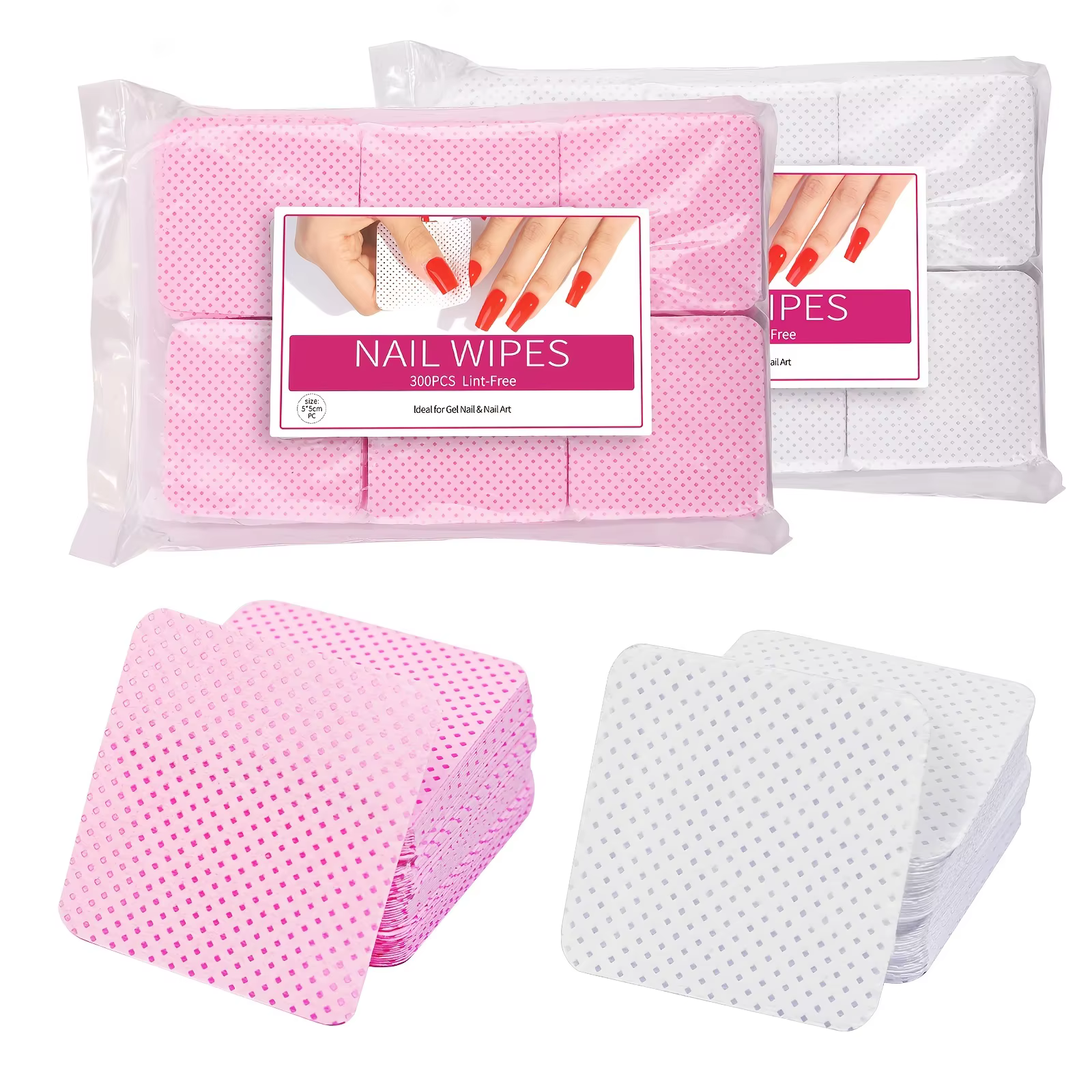 Lingettes Dissolvantes pour Verhéritage à Ongles, Tampons Non Tissés pour Salon de miles, pour Femme