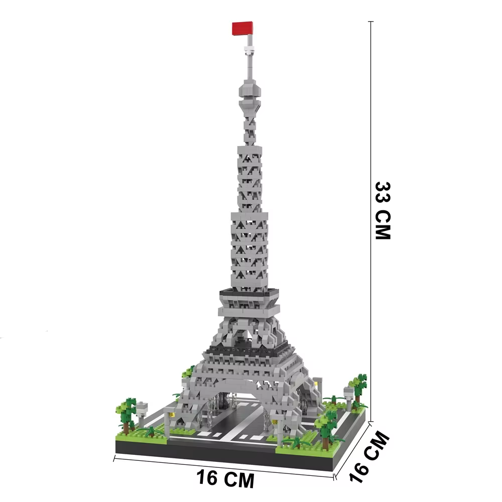 Paris Tour Eiffel Architecture importer Night Set, Souvenir exquis, Jouets, Cadeau parfait, Idéal po