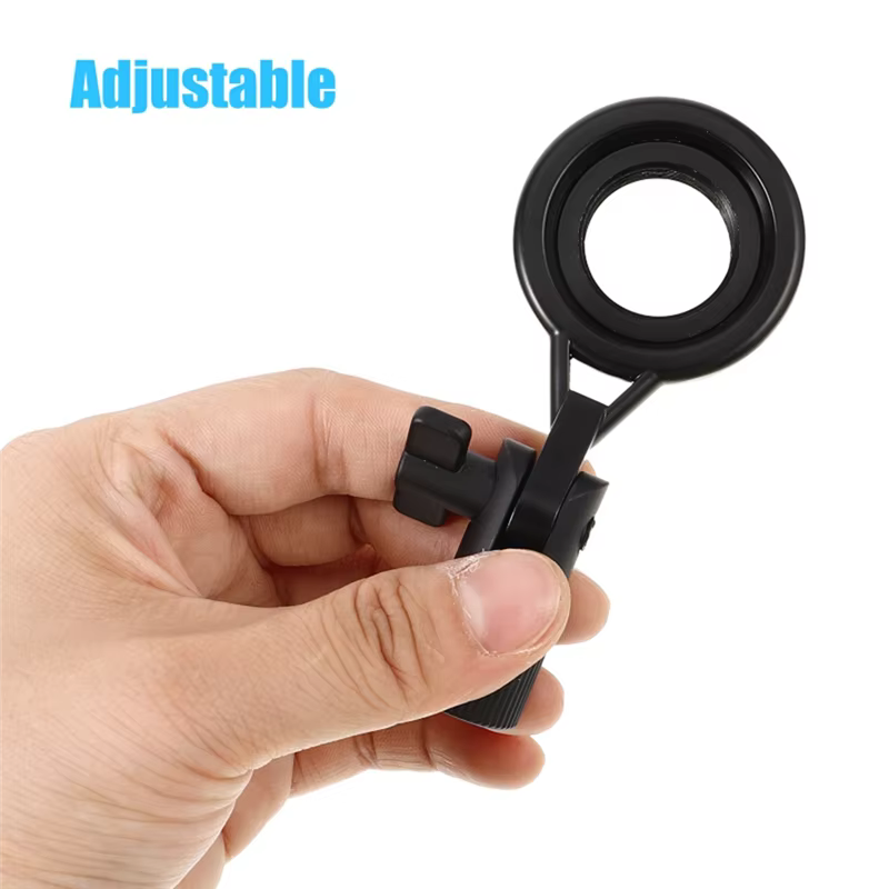 ABAC-accessoires de support de micro, Clip de micro en métal, utilisation Flexible, réglage d'angle 