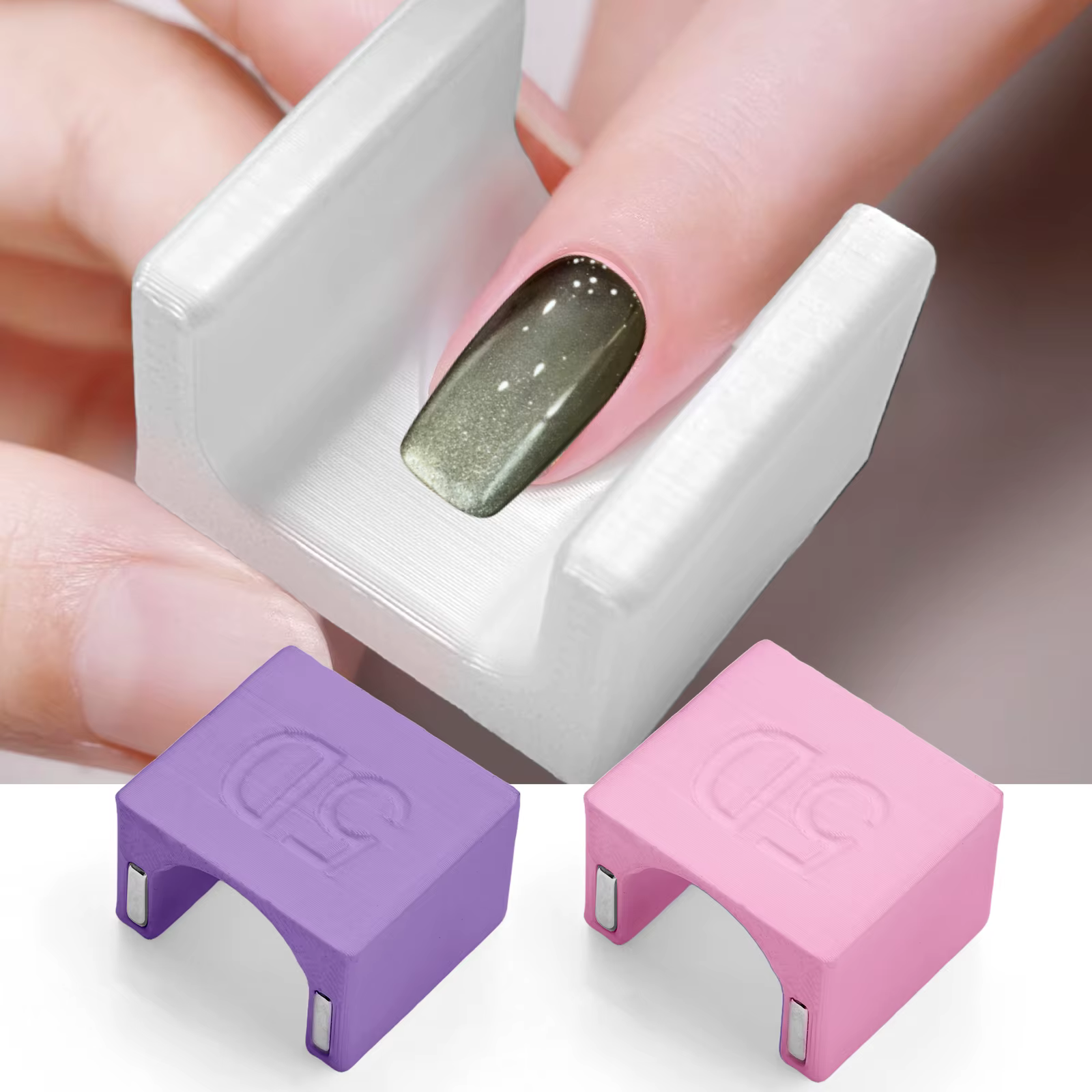 Outil magnétique œil de chat, bâton magnétique pour Nail Art, Gel œil de chat magnétique spécial vel