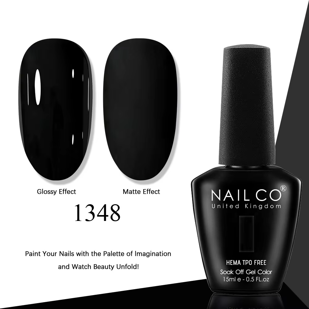 Vernis à ongles gel NAILCO 15ml, vernis UV, vernis hybrides sans HEMA ni TPO, pour manucure semi-per
