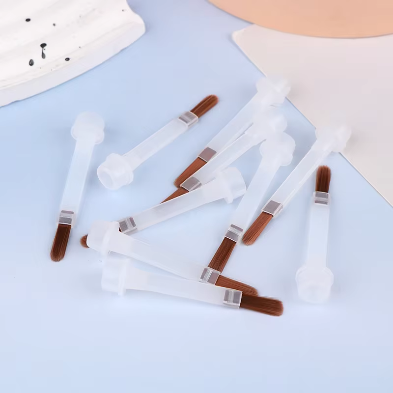 Brosse à vernis à ongles jetable, pour bouteille de vernis à ongles de 15ml, brosse de remplacement,