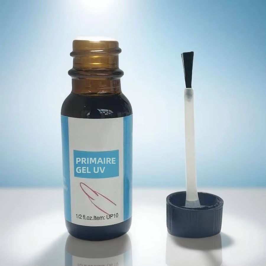 Primaire Gel Préparateur pour Ongles 14ml – Agent Adhésif Sans Lampe UV Requise – Empêche le Relevag