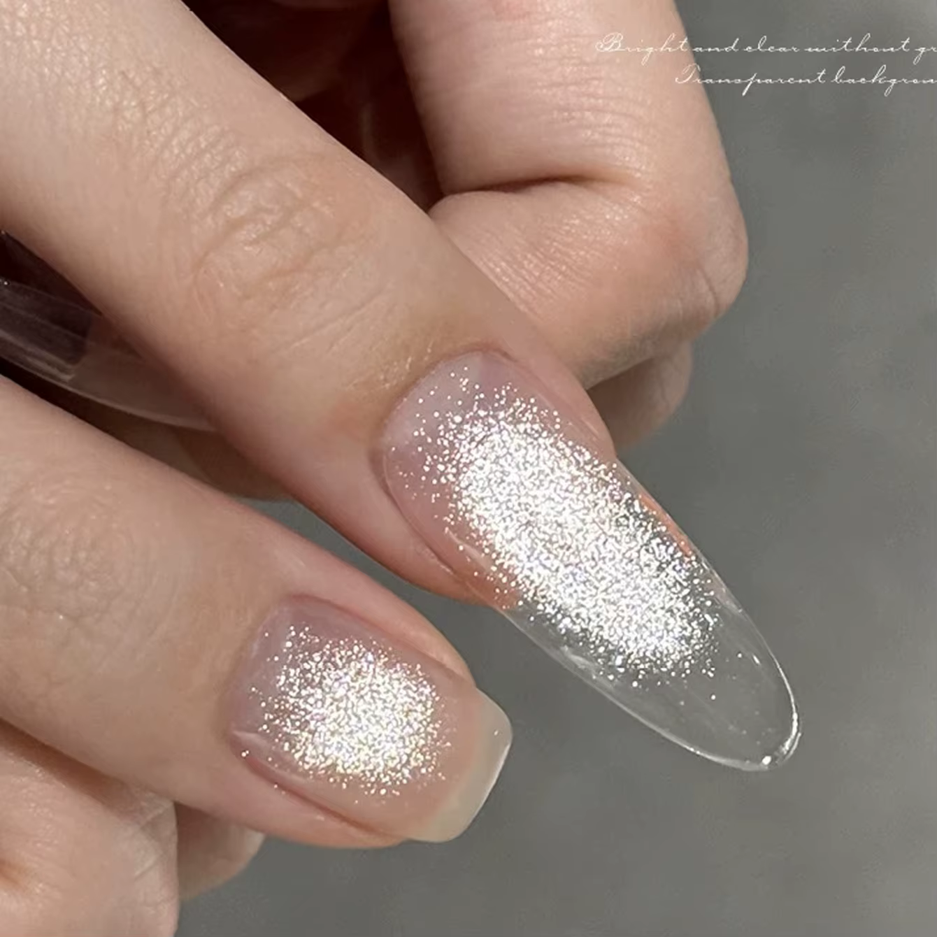 1-12 pièces WS Style chaud Non-gris universel blanc oeil de chat Gel vernis à ongles Super Flash bla