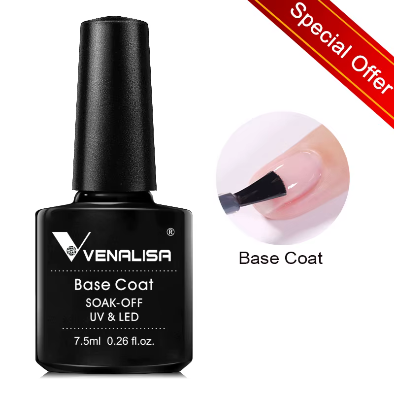 Venalisa 7.5ml vernis à ongles Gel 60 couleurs Hema TPO gratuit gelée blanche laiteuse tremper UV LE