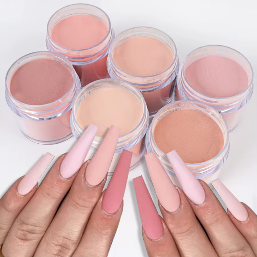 Poudre acrylique pour Nail Art sculpté en 3D, non parfumée, fournitures d'extension d'ongles DIY pou
