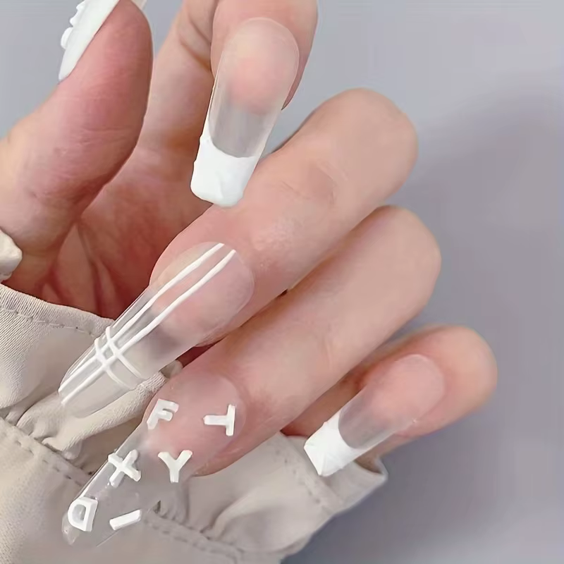 Moule à ongles en silicone avec lettre 3D, mini lettre A-Z, moule en résine, 26 moules à lettres, ou
